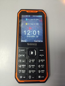 Б/в Мобільний телефон Sigma x-style 310 force-orange 01-200955397