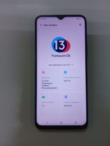 Б/в Мобільний телефон Vivo y31 4/64gb 01-200955967