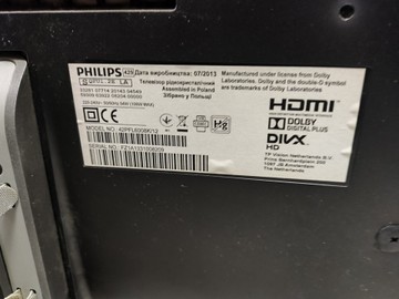 Б/в Телевізор Philips 60pfl6008k 01-200958587
