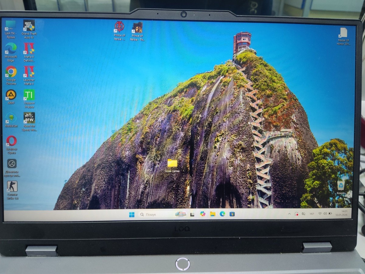 Ноутбук Lenovo 15/core i5-12450hx ddr5/16gb ddr5/hdd *відсутній