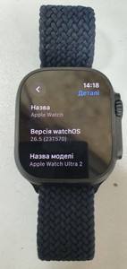Б/у Смарт-часы Apple watch ultra 2 gps + cellular 49mm titanium case 01-201008614
