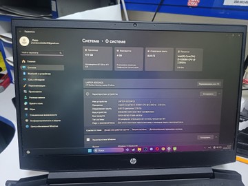 Б/в Ноутбук Hp 15/core i5-10300h ddr4/8gb ddr4/hdd *відсутній/ssd 512 gb/geforce gtx1650ti 4gb 01-201028050