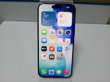 Б/в Мобільний телефон Apple iphone 15 pro max 256gb esim 01-201043770