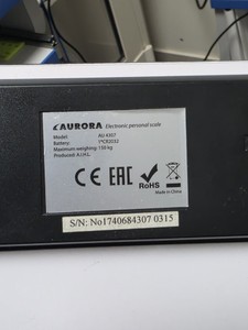Б/в Електронні ваги Aurora au 4307 01-201071310
