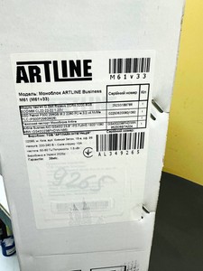 Б/в Моноблок Artline 23,8/business m61 /intel 4-core n95 3.4ghz/ram8gb/ssd240gb/інтегрована 01-201074556