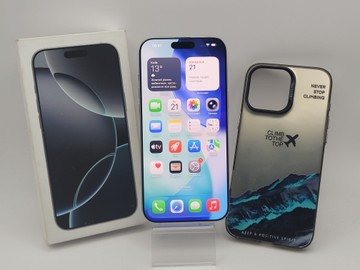 Б/в Мобільний телефон Apple iphone 16 pro max 256gb 01-201091581