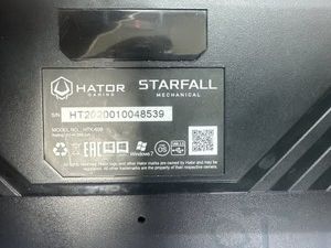 Б/в Клавіатура Hator starfall rainbow htk-608 01-201154758