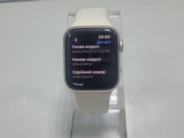 Б/в Смарт-годинник Apple watch se 3 gps 40mm alu. case 01-201157016