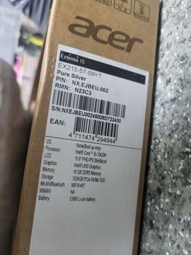 01-200551094: Acer 15/core i5-13420h ddr5/16gb ddr5/hdd *відсутній/ssd 1000 gb/*інтегрована