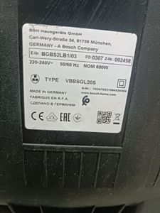 01-200792090: Bosch serie 2 bgbs2lb1