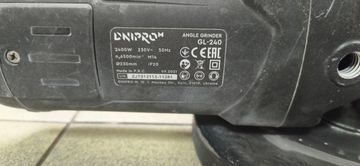 Б/в Кутова шліфмашина Dnipro-M gl-240 01-200802988