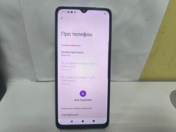 Б/в Мобільний телефон Xiaomi redmi a3 3/64gb 01-200814386