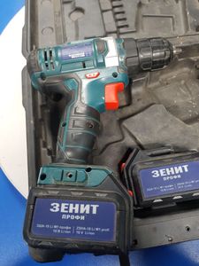 Б/в Шурупокрут Зенит зша-18 li a2 профи 2акб зп 01-200779394