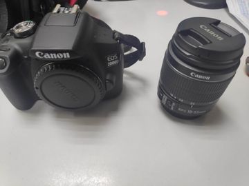 Б/у Фотоаппарат Canon eos 2000d + efs 18-55 mm 1;3/5-5.6 is 01-200816192