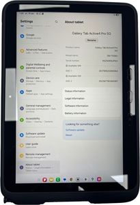 Б/в Планшет Samsung galaxy tab active4 pro 5g sm-t638u 4/64gb 01-200741836