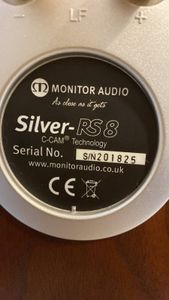 Б/у Акустика Monitor Audio silver rs 8 + центральний канал. 01-200840329