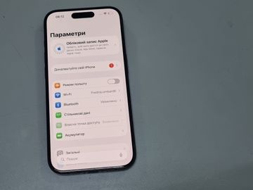 Б/в Мобільний телефон Apple iphone 15 pro 128gb 01-200810434