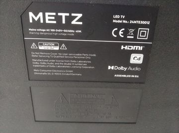Б/у Телевизор Metz 24mte3001z 01-200845255