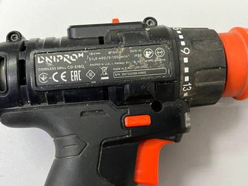 Б/в Шурупокрут Dnipro-M cd-218 2акб 2ah зп 01-200854292