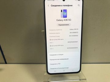 Б/в Мобільний телефон Samsung galaxy a36 5g 8/256gb 01-200855394
