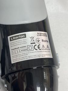 Б/в Блендер Liberton lhb-0306 01-200858470