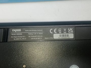 Б/в Бездротові клавіатура+миша Rapoo 8000m 01-200874533