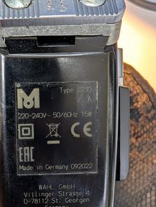 Б/у Триммер электрический Moser 1230-0051 primat 01-200896750