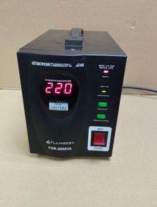Б/в Стабілізатор напруги Luxeon fdr-2000va 01-200900189