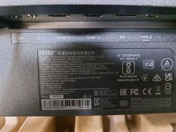 Б/в Монітор Msi optix g274qpf e2 01-200922781