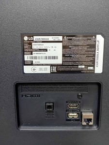 Б/в Телевізор Lg 43ur78006lk 01-200939860