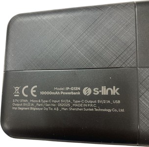 Б/в Зовнішній акумулятор S Link ip-g12n 10000mah 01-200901286