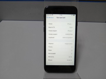 Б/в Мобільний телефон Apple iphone 7 32gb 01-200962847