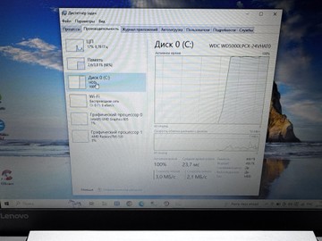 Б/у Ноутбук Lenovo 15/pentium n5000 ddr4/4gb ddr4/hdd 500 gb/ssd *відсутній/radeon 530 2gb 01-200975586