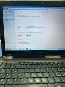 Б/в Ноутбук Acer 15/amd a6 3400m ddr3/6gb ddr3/hdd 500 gb/*інтегрована 01-200976549