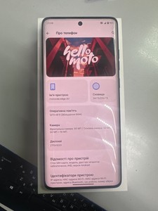 Б/в Мобільний телефон Motorola moto edge 60 12/256gb 01-200989756