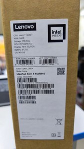 Б/в Ноутбук Lenovo 16/core i7-13620h ddr5/24gb ddr5/hdd *відсутній/ssd 1000 gb/*інтегрована 01-200990105