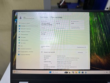 Б/в Ноутбук Lenovo 15/core i5-12450hx ddr5/16gb ddr5/hdd *відсутній/ssd 512 gb/geforce rtx2050 4gb 01-200974774