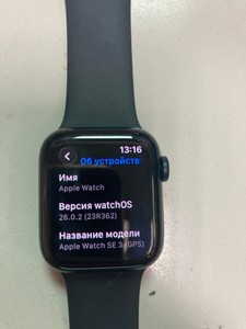 Б/у Смарт-часы Apple watch se 3 gps 40mm alu. case 01-201020427