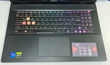 Б/в Ноутбук Msi 17/core i7-14650hx ddr5/16gb ddr5/ssd 1000 gb/geforce rtx4070 8gb 01-201031454