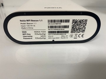 Б/в Mesh-система Nokia beacon 1.1 01-201045135