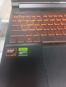 Б/в Ноутбук Acer 15/ryzen 7 260 ddr5/16gb ddr5/ssd 512 gb/rtx 5060 8gb 01-201052437