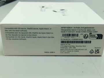 Б/в Навушники Apple airpods 3rd generation 01-201076010