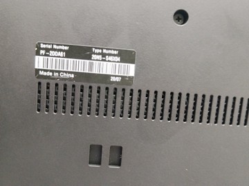 Б/в Ноутбук Lenovo 15/core i7-8665u ddr4/16gb ddr4/hdd *відсутній/ssd 256 gb/*інтегрована 01-201071343