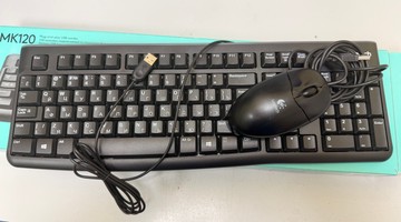 Б/в Клавіатура + миша usb Logitech mk120 01-201093220