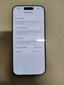 Б/в Мобільний телефон Apple iphone 17 pro 256gb esim 01-201166148