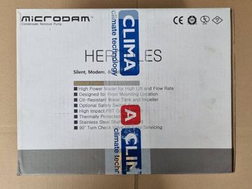 01-18907563: Microdam md-1200 condensate removal pump