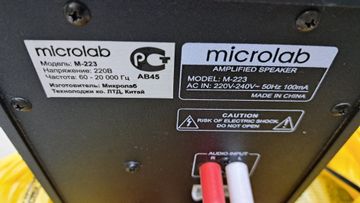 01-200629092: Microlab m-223