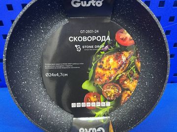 Б/в Пательня Gusto gt-2601-24 stone drop 24х4,7 см 01-200805194
