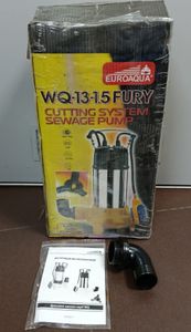 Б/у Погружной дренажный насос Euroaqua wq13-1.5 fury 01-200818736