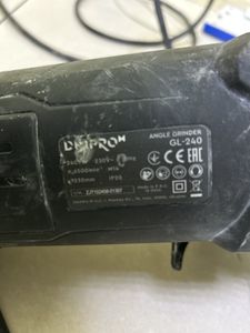 Б/в Кутова шліфмашина Dnipro-M gl-240 01-200834303